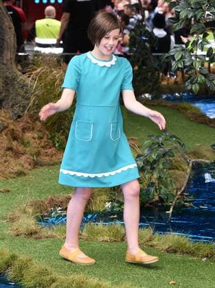 The BFG UK Premiere London, UK. Ruby Barnhill at The BFG Premiere held at Leicester Square Gardens, Leicester Square, London on Sunday 17 July 2016. LMK392 -60374-180716 