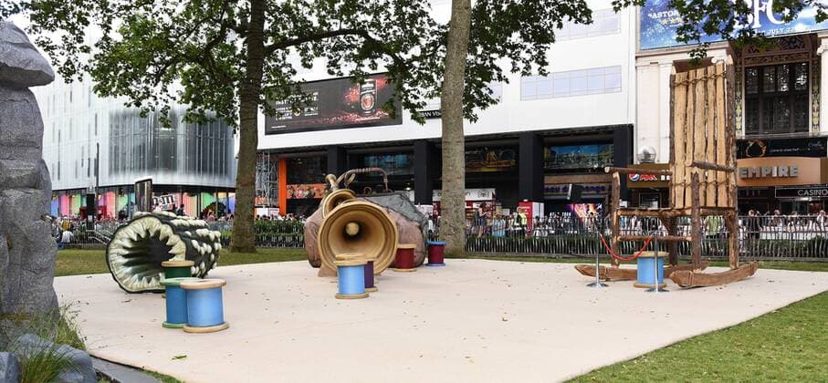 The BFG UK Premiere London, UK. General View at The BFG Premiere held at Leicester Square Gardens, Leicester Square, London on Sunday 17 July 2016. LMK392 -60374-180716 