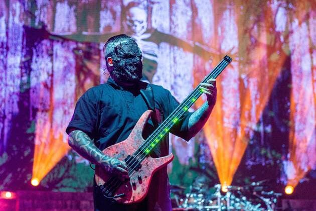 July 17, 2016 - Chicago, Illinois, U.S - Bassist ALESSANDRO VENTURELLA of Slipknot performs live at Toyota Park during Chicago Open Air Music Festival in Chicago, Illinois Chicago U.S. - ZUMAs135