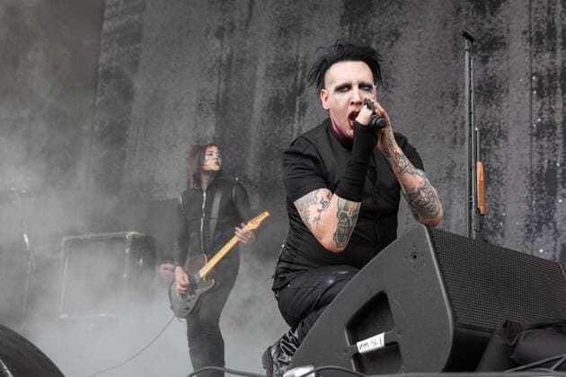 July 17, 2016 - Chicago, Illinois, U.S - MARILYN MANSON performs live at Toyota Park during Chicago Open Air Music Festival in Chicago, Illinois Chicago U.S. - ZUMAs135