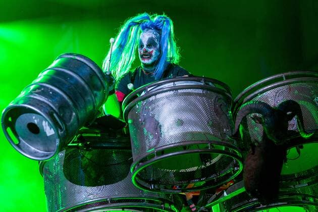 July 17, 2016 - Chicago, Illinois, U.S - SHAWN CRAHAN of Slipknot performs live at Toyota Park during Chicago Open Air Music Festival in Chicago, Illinois Chicago U.S. - ZUMAs135