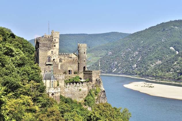 Burg Rheinstein, bei Stadt Trechtingshausen, Oberes Mittelrheintal, Rheintal, Bingen  1082000507
