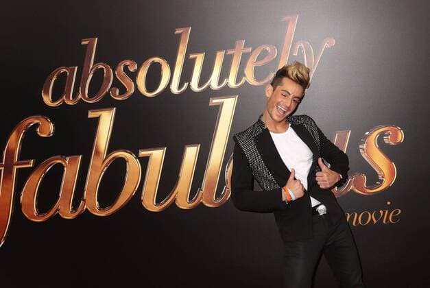 July 18, 2016 - New York, New York, U.S. - FRANKIE GRANDE attends the New York premiere of Absolutely Fabulous: The Movie held at the SVA Theatre. New York U.S. - ZUMAk03_