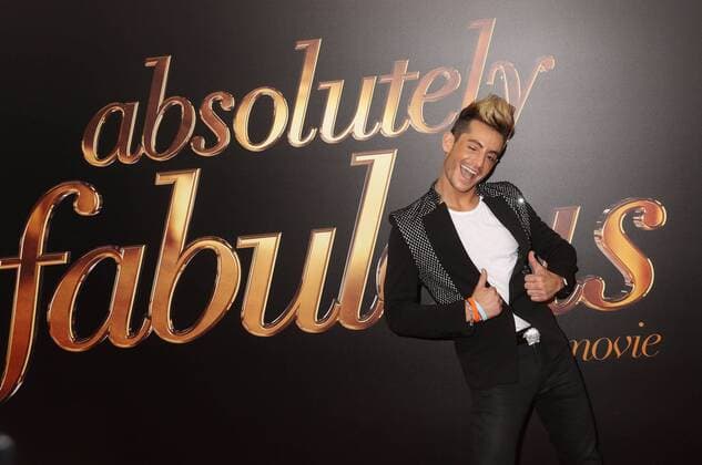 July 18, 2016 - New York, New York, U.S. - FRANKIE GRANDE attends the New York premiere of Absolutely Fabulous: The Movie held at the SVA Theatre. New York U.S. - ZUMAk03_