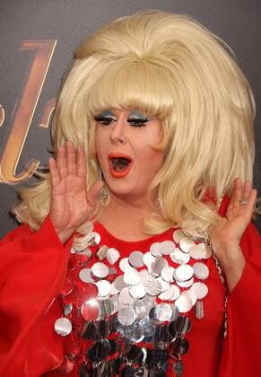 July 18, 2016 - New York, New York, U.S. - LADY BUNNY attends the New York premiere of Absolutely Fabulous: The Movie held at the SVA Theatre. New York U.S. - ZUMAk03_