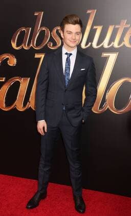 July 18, 2016 - New York, New York, U.S. - Actor CHRIS COLFER attends the New York premiere of Absolutely Fabulous: The Movie held at the SVA Theatre. New York U.S. - ZUMAk03_