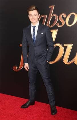 July 18, 2016 - New York, New York, U.S. - Actor CHRIS COLFER attends the New York premiere of Absolutely Fabulous: The Movie held at the SVA Theatre. New York U.S. - ZUMAk03_