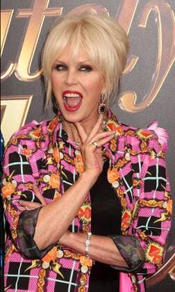 July 18, 2016 - New York, New York, U.S. - Actress JOANNA LUMLEY attends the New York premiere of Absolutely Fabulous: The Movie held at the SVA Theatre. New York U.S. - ZUMAk03_