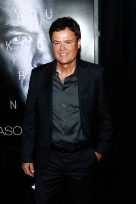 Singer Donny Osmond attends the premiere of the motion picture thriller Jason Bourne at Caesars Palace in Las Vegas, Nevada on July 18, 2016. Storyline: Jason Bourne, now remembering who he truly is, tries to uncover hidden truths about his past.  LAP2016071841 JAMESxATOA