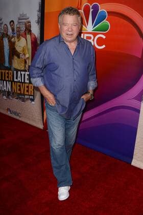 LOS ANGELES - JUL 18: William Shatner at the Better Late Than Never Premiere Press Screening at Universal Studios on July 18, 2016 in Universal City, CA  HPA