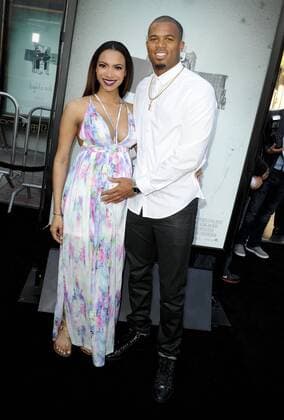 Marcus Cromartie LIGHTS OUT FILM PREMIERE Hollywood Patrick Rideaux PicturePerfect
