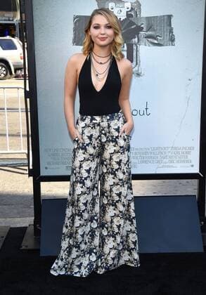 July 19, 2016 - Hollywood, California, U.S. - Sammi Hanratty arrives for the premiere of the film Lights Out at the Chinese theater. Hollywood U.S. - ZUMAo05_