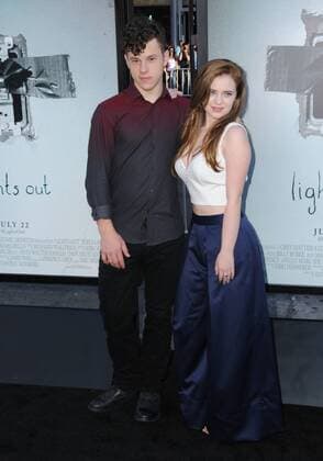 July 19, 2016 - Hollywood, CA, United States - 19 July 2016 - Hollywood, California. Nolan Gould, Sierra McCormmick. The Los Angeles Premiere of Light s Out held at TCL Chinese Theatre. Photo Credit: AdMedia Hollywood United States - ZUMAa123