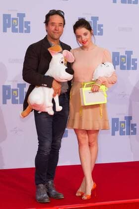 Jan Josef Liefers und Jella Haase - Deutschlandpremiere PETS im Cinestar im Sony Center in Berlin am 20.07.2016. Deutschlandpremiere PETS