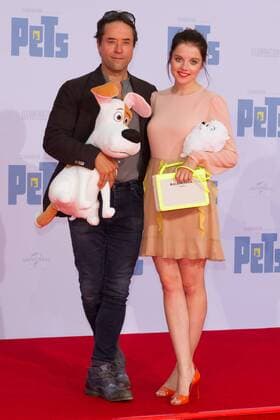 Jan Josef Liefers und Jella Haase - Deutschlandpremiere PETS im Cinestar im Sony Center in Berlin am 20.07.2016. Deutschlandpremiere PETS
