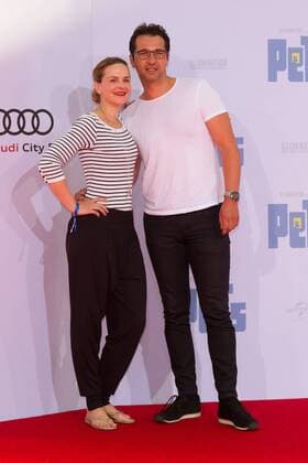 Denise Zich und Andreas Elsholtz - Deutschlandpremiere PETS im Cinestar im Sony Center in Berlin am 20.07.2016. Deutschlandpremiere PETS
