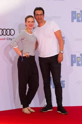 Denise Zich und Andreas Elsholtz - Deutschlandpremiere PETS im Cinestar im Sony Center in Berlin am 20.07.2016. Deutschlandpremiere PETS