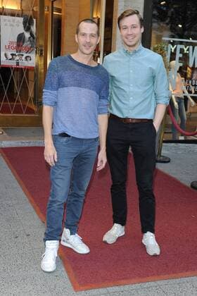 Premiere Zeit fuer Legenden David Kross, Barnaby Metschurat Premiere Zeit fuer Legenden, die unglaubliche Geschichte des Jesse Owens in der Astor Filmlounge in Berlin am 19.07.2016