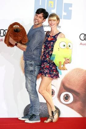 Tobey Wilson mit Freundin Sabrina Gehrmann bei der Premiere des Kinofilms Pets The Secret Life of Pets im CineStar im Sony Center. Berlin, 20.07.2016 Foto:xS.xGabschx xFuturexImage