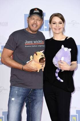 Mario Barth und Martina Hill bei der Premiere des Kinofilms Pets The Secret Life of Pets im CineStar im Sony Center. Berlin, 20.07.2016 Foto:xFredericx xFuturexImage
