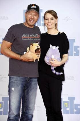Mario Barth und Martina Hill bei der Premiere des Kinofilms Pets The Secret Life of Pets im CineStar im Sony Center. Berlin, 20.07.2016 Foto:xFredericx xFuturexImage