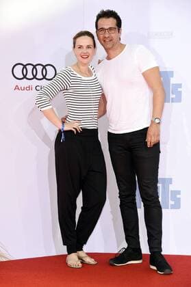 Denise Zich mit Ehemann Andreas Elsholz bei der Premiere des Kinofilms Pets im CineStar im Sony Center. Berlin, 20.07.2016 Foto:xFredericx xFuturexImage