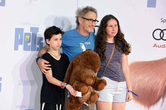 Dani Levy mit Kindern Kinder Hannah Levy und Joshua Levy bei der Premiere des Kinofilms Pets im CineStar im Sony Center. Berlin, 20.07.2016 Foto:xFredericx xFuturexImage