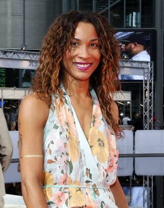 Annabelle Mandeng bei der Premiere PETS im Cinestar im Sony Center Berlin