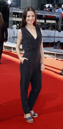 Julia Hartmann bei der Premiere PETS im Cinestar im Sony Center Berlin