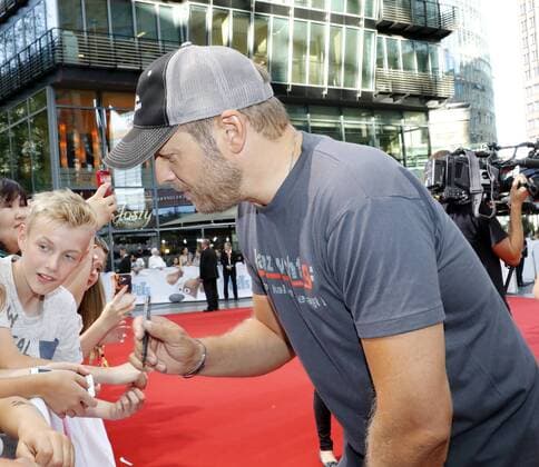 Mario Barth bei der Premiere PETS im Cinestar im Sony Center Berlin
