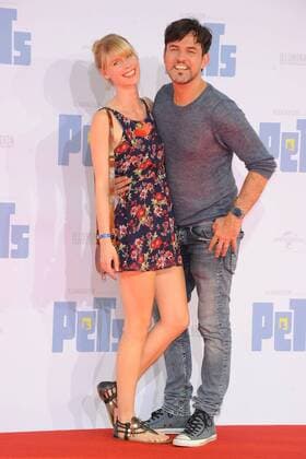 Deutschlandpremiere PETS Sabrina Gehrmann, Tobey Wilson Ankunft Deutschlandpremiere des Aimationsfilmes PETS im Cinestar Sony Center in Berlin am 20.07.2016