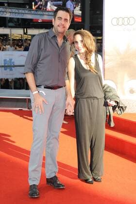 Deutschlandpremiere PETS Bastian Bastewka, Heidrun Bastewka Ankunft Deutschlandpremiere des Aimationsfilmes PETS im Cinestar Sony Center in Berlin am 20.07.2016