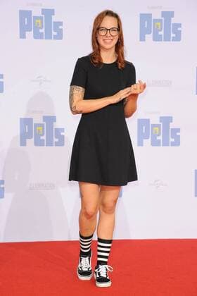 Deutschlandpremiere PETS Stefanie Heinzmann Ankunft Deutschlandpremiere des Aimationsfilmes PETS im Cinestar Sony Center in Berlin am 20.07.2016
