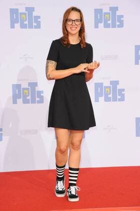 Deutschlandpremiere PETS Stefanie Heinzmann Ankunft Deutschlandpremiere des Aimationsfilmes PETS im Cinestar Sony Center in Berlin am 20.07.2016