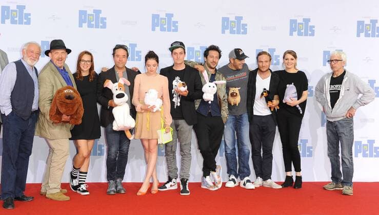 Deutschlandpremiere PETS Ankunft Deutschlandpremiere des Aimationsfilmes PETS im Cinestar Sony Center in Berlin am 20.07.2016