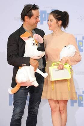 Deutschlandpremiere PETS Jan Josef Liefers, Jella Haase Ankunft Deutschlandpremiere des Aimationsfilmes PETS im Cinestar Sony Center in Berlin am 20.07.2016