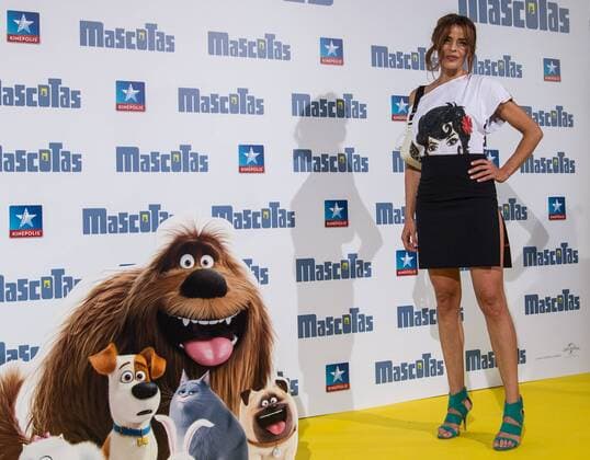 Spanish actrees Inma del Moral during the premiere of Mascotas at Kinepolis cinema in Madrid. July 21, 2016.  (20160721029)