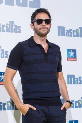 Spanish humorist David Guapo during the premiere of Mascotas at Kinepolis cinema in Madrid. July 21, 2016.  (20160721032)