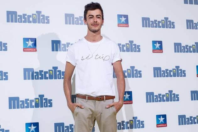 Spanish actor Victor Palmero during the premiere of Mascotas at Kinepolis cinema in Madrid. July 21, 2016.  (20160721068)