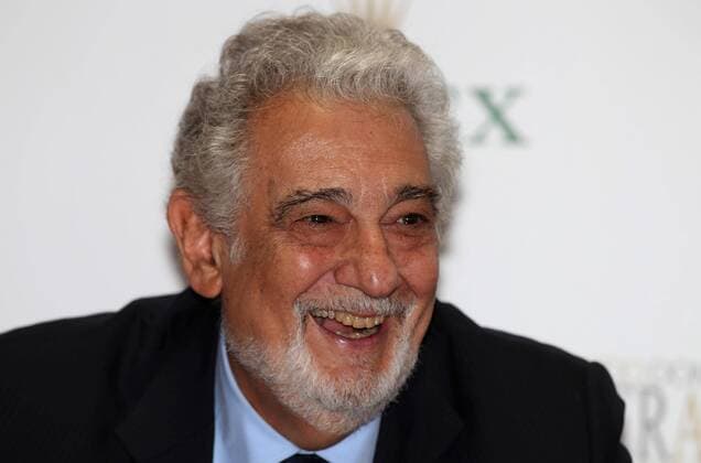 Spanish tenor Placido Domingo delivers a presser on the occasion of the 24th Edition of Operalia, in Guadalajara, Jalisco, Mexico, 21 July 2016. SPANISH TENOR PLACIDO DOMINGO VISITS HEADQUARTERS OF PERALIA IN GUADALAJARA !ACHTUNG: NUR REDAKTIONELLE NUTZUNG!  MEX015 20160721-636047417946429422