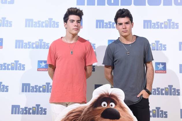 Gemeliers en la premiere de Mascotas en Madrid. 588 Diego Puerta Cordon Press Gemeliers at the premiere of Mascotas in Madrid. Cordon Press  DiegoxPuerta