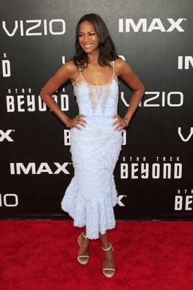 LOS ANGELES - JUL 20: Zoe Saldana at the Star Trek Beyond World Premiere at the Embarcadero Marina on July 20, 2016 in San Diego, CA  HPA