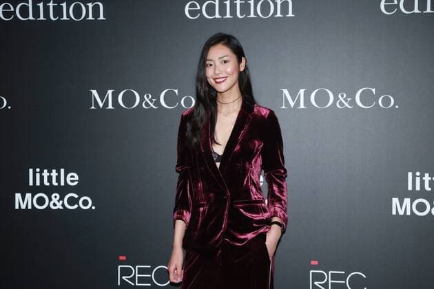 BEIJING, CHINA - JULY 21: Model Liu Wen attends MO&Co fashion show on July 21, 2016 in Beijing, China.  CFP488619823