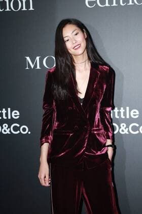 BEIJING, CHINA - JULY 21: Model Liu Wen attends MO&Co fashion show on July 21, 2016 in Beijing, China.  CFP488619825