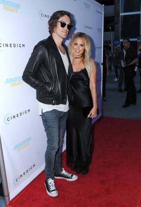 July 25, 2016 - Hollywood, CA, United States - 25 July 2016 - Hollywood, California. Christopher French, Ashley Tisdale. The Los Angeles premiere of Amateur Night held at the ArcLight Hollywood. Photo Credit: AdMedia Hollywood United States - ZUMAa123
