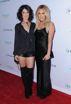 July 25, 2016 - Hollywood, CA, United States - 25 July 2016 - Hollywood, California. Shenae Grimes, Ashley Tisdale. The Los Angeles premiere of Amateur Night held at the ArcLight Hollywood. Photo Credit: AdMedia Hollywood United States - ZUMAa123