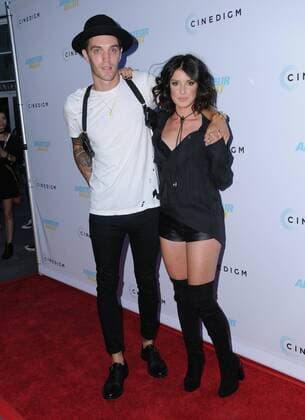 July 25, 2016 - Hollywood, CA, United States - 25 July 2016 - Hollywood, California. Josh Beech, Shenae Grimes. The Los Angeles premiere of Amateur Night held at the ArcLight Hollywood. Photo Credit: AdMedia Hollywood United States - ZUMAa123