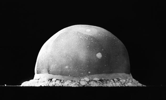 The first nuclear test, which Oppenheimer designated The Trinity Explosion WHA  !ACHTUNG AUFNAHMEDATUM GESCHÄTZT! Copyright: WHA UnitedArchives017375