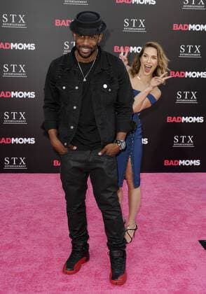 Stephen Boss & wife Allison Holker BAD MOMS FILM PREMIERE Los Angeles Patrick Rideaux PicturePerfect