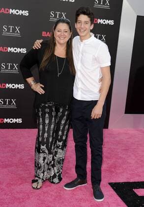 Camryn Manheim & son Milo Manheim BAD MOMS FILM PREMIERE Los Angeles Patrick Rideaux PicturePerfect